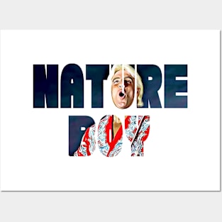 Nature Boy Ric Flair Behind the Letter Posters and Art